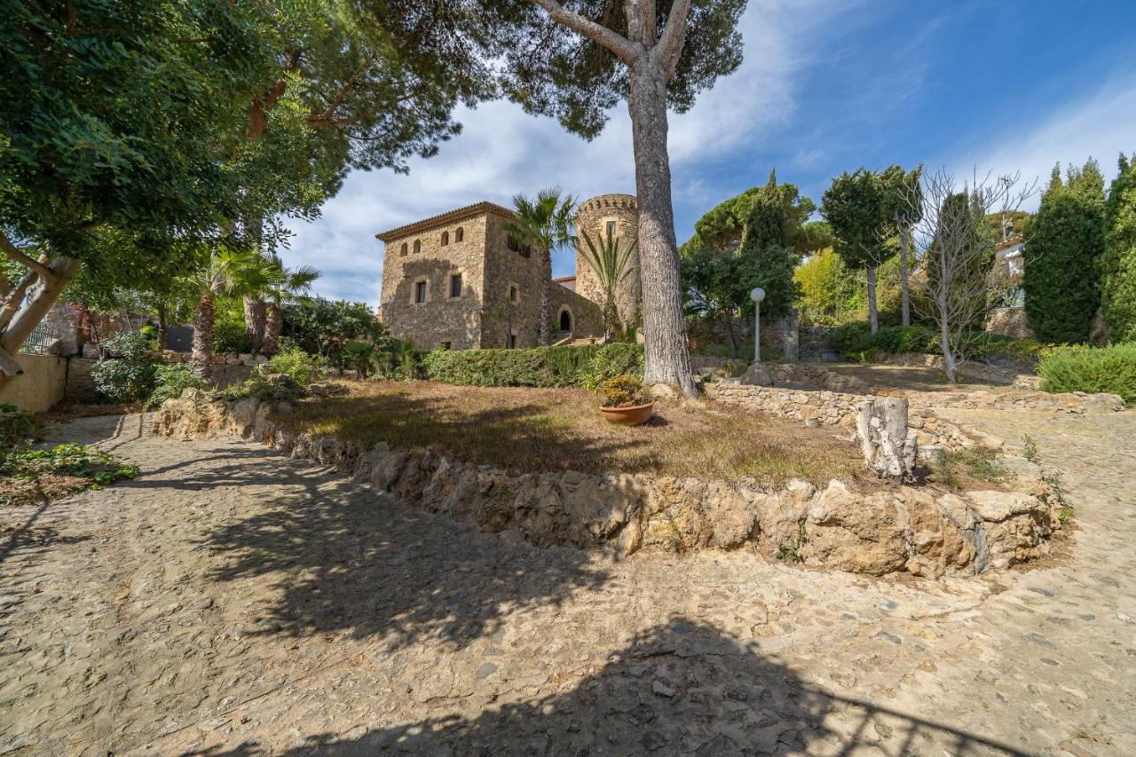 Castillo Can Xirau, Propiedad Exclusiva Con Piscina & Aircon Villa Santa Susanna Buitenkant foto